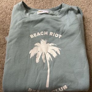 Beach Riot Baby Blue Crewneck